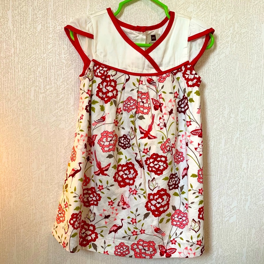 Tea Floral Dress, Size 18-24mos